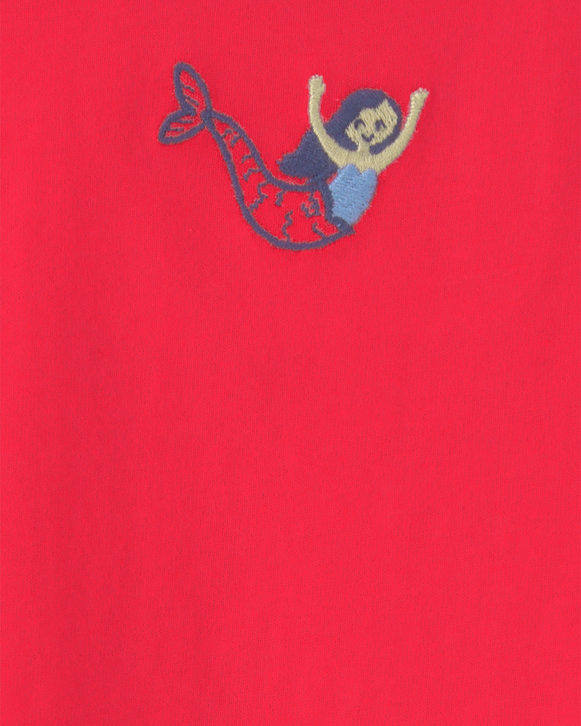 Blusa Manga Corta - Sirena Roja