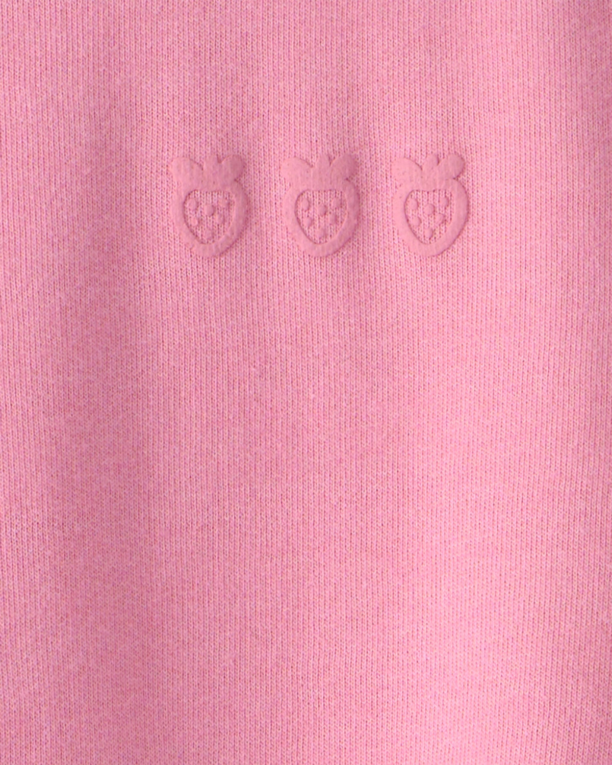 Suéter de Felpa Francesa de Fresas - Rosado