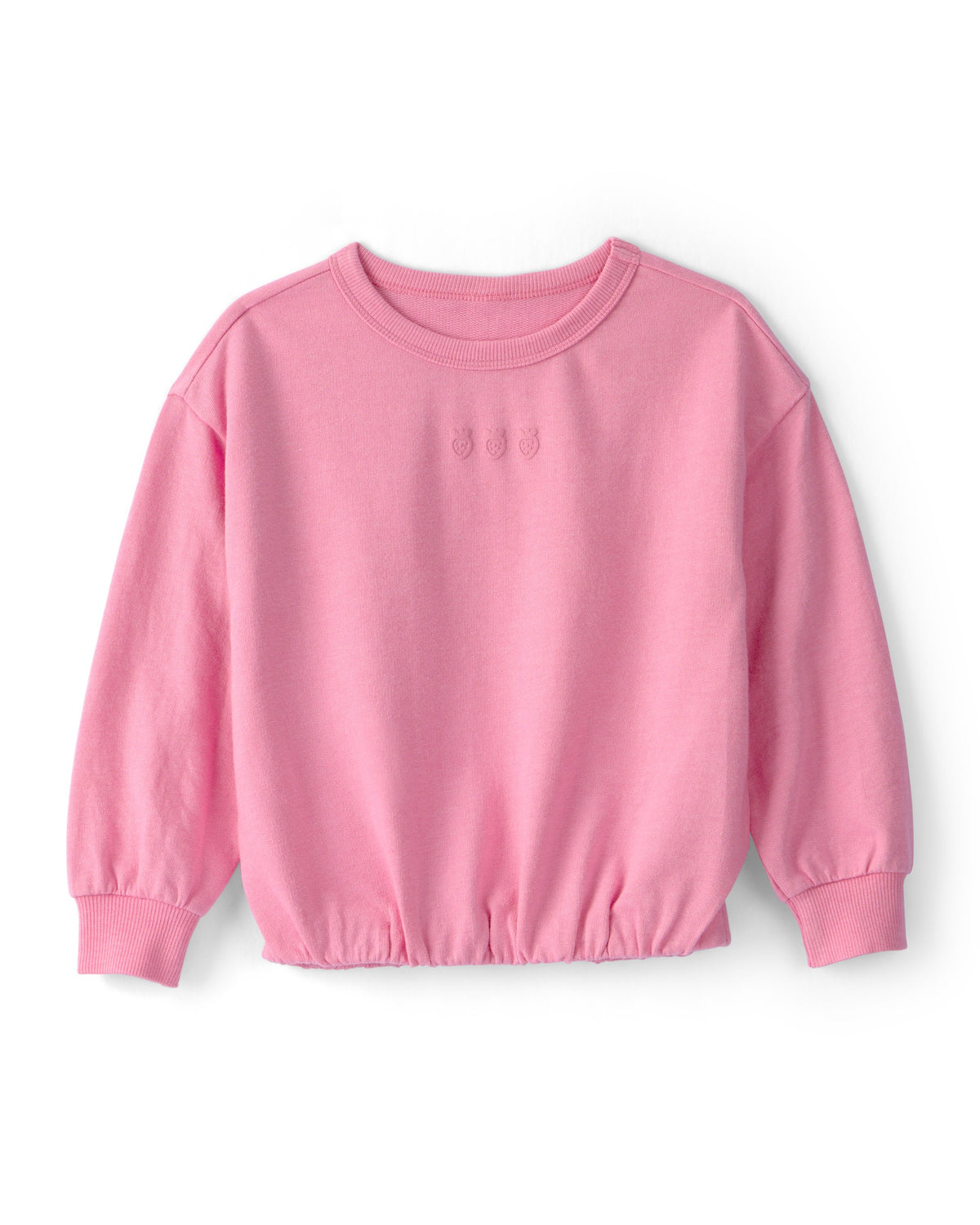 Suéter de Felpa Francesa de Fresas - Rosado