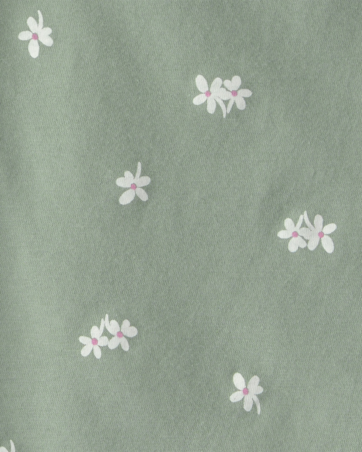 Conjunto De 2 Piezas De Playera Y Short Floral Verde - Multi