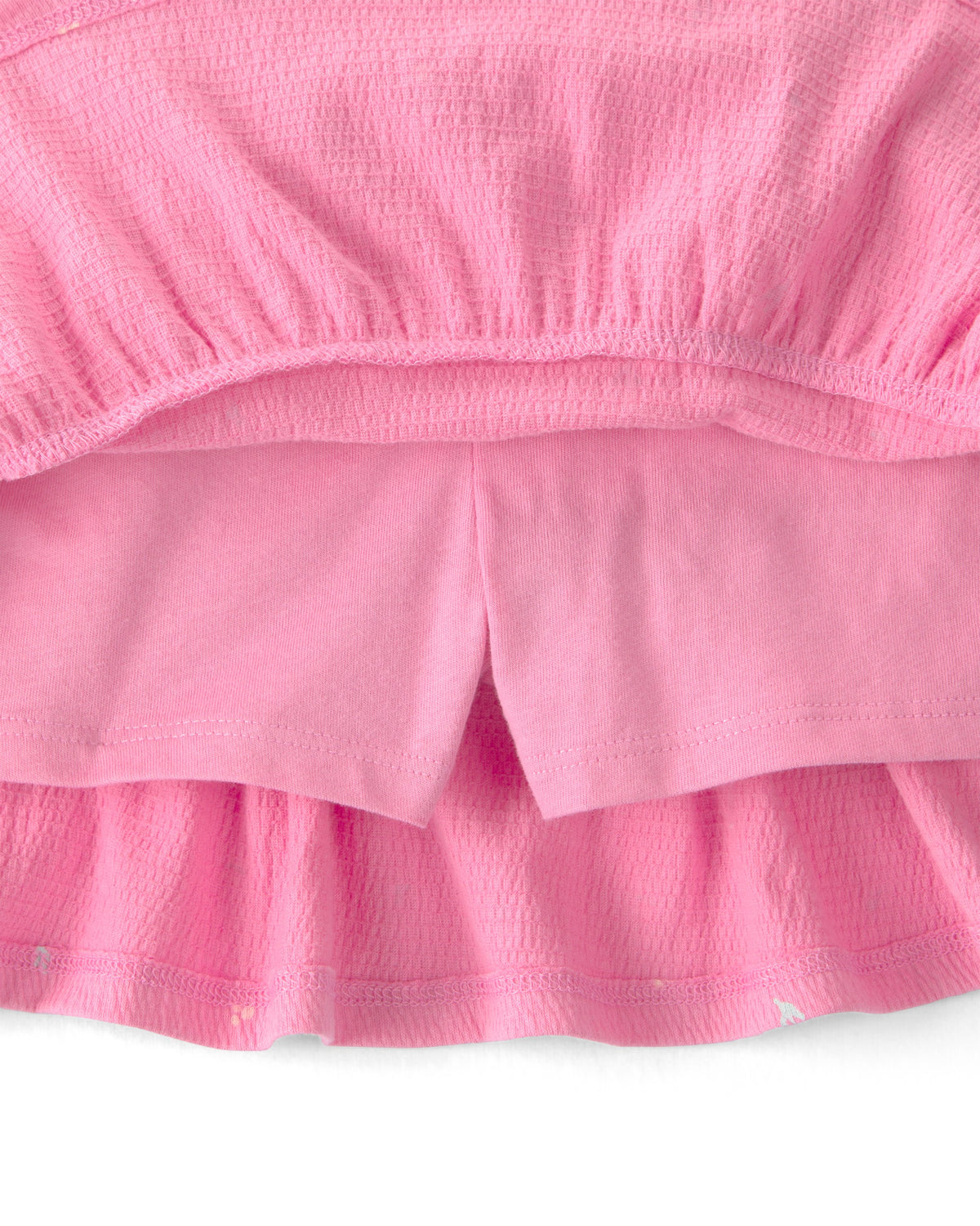 Conjunto De 2 Piezas Floral De Playera Y Short Y Rosa - Multi
