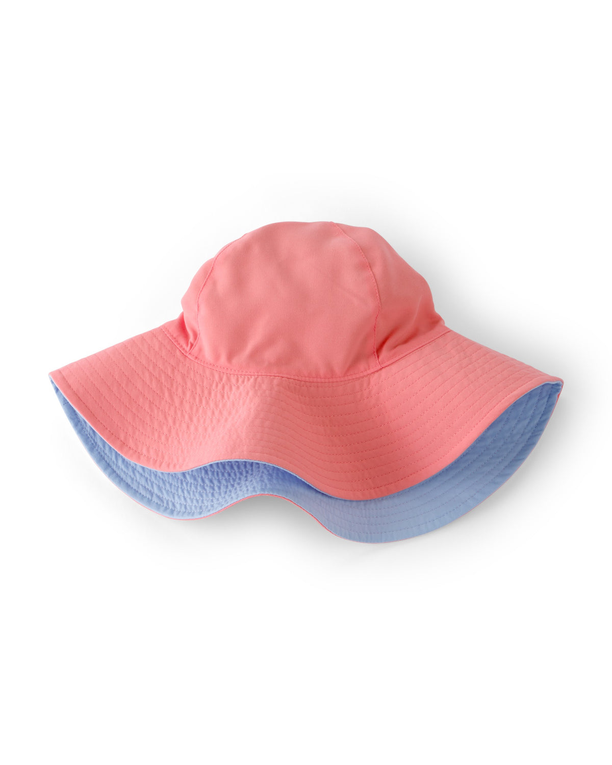 Gorro Reversible Para Nadar - Coral/Azul
