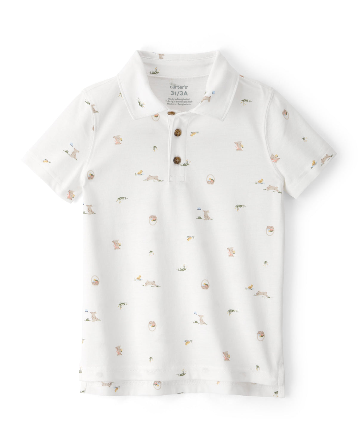 Polo de Conejito de Pascua - Blanco