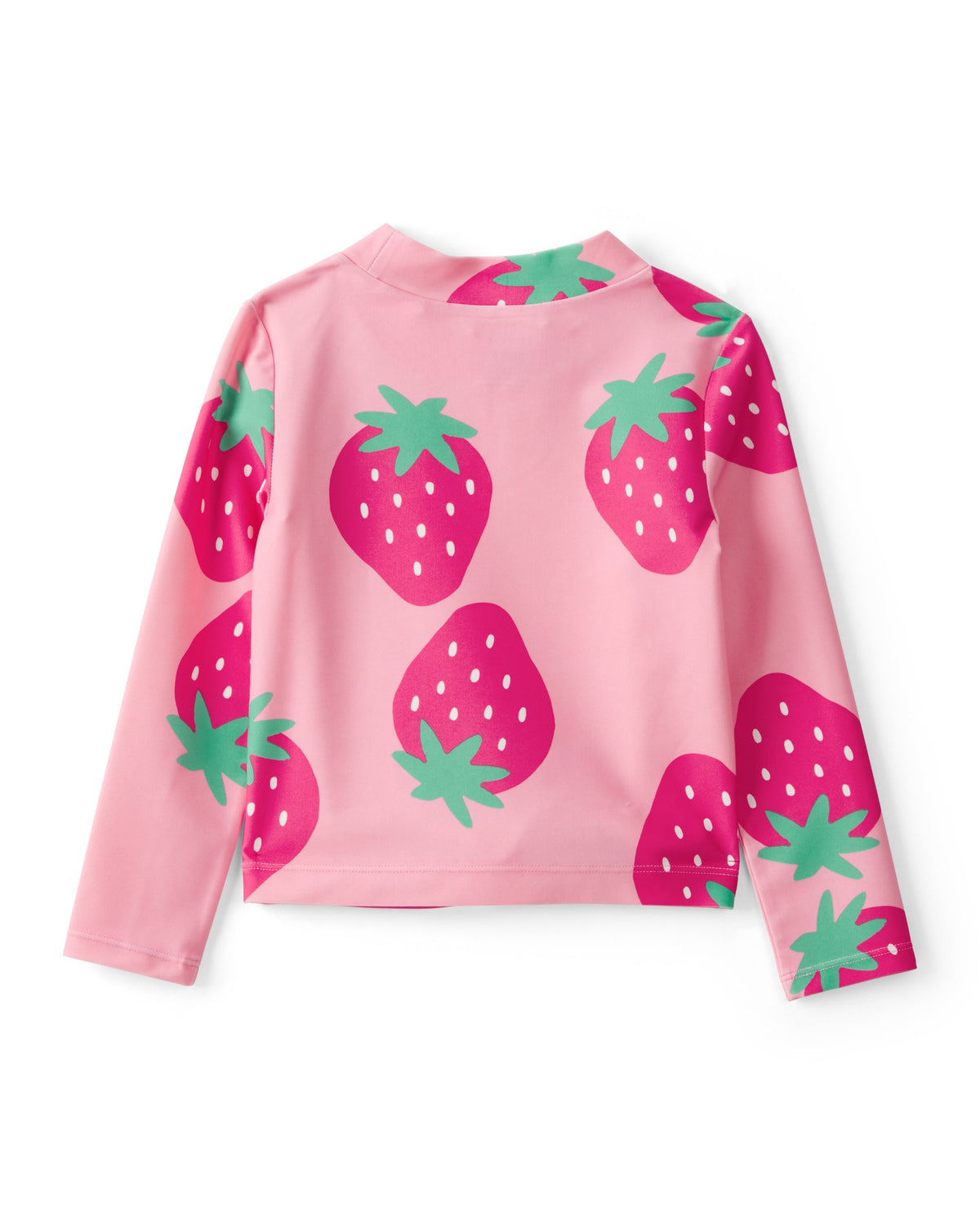 Traje De Baño De 3 Piezas Con Playera Para Nadar Con Fresas - Multi