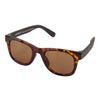 Gafas de sol con estampado de carey - Marrón