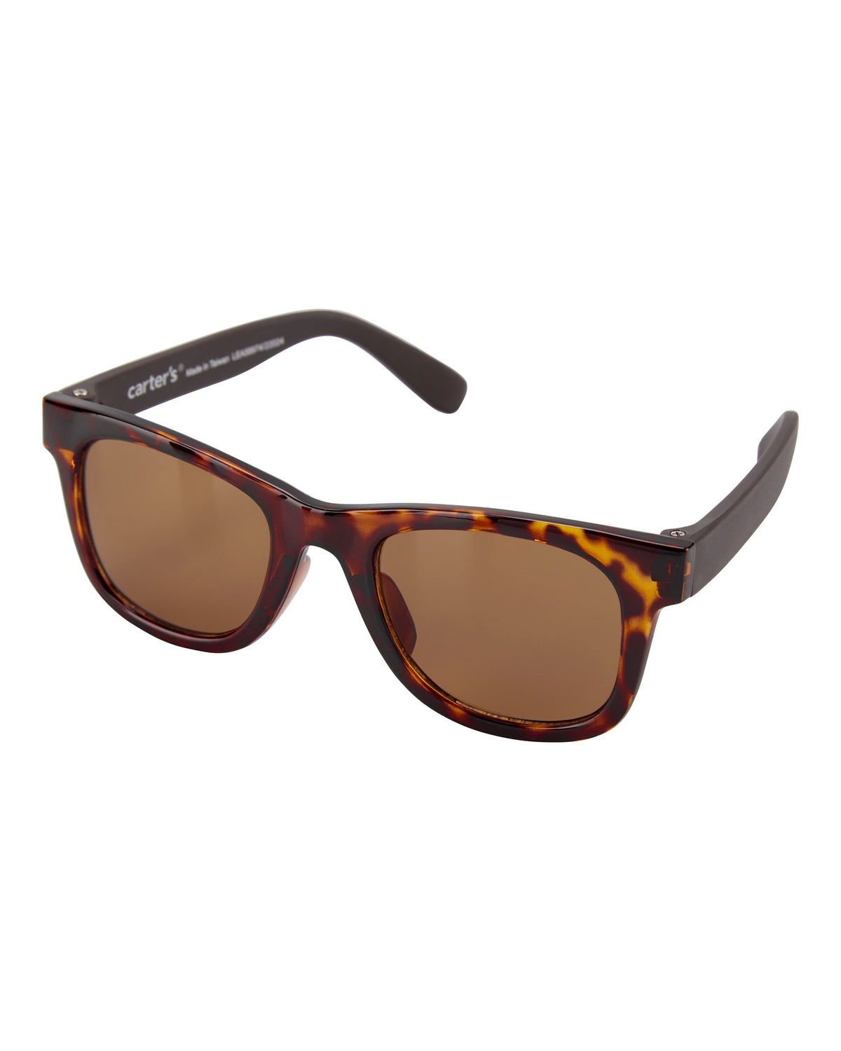 Gafas de sol con estampado de carey - Marrón