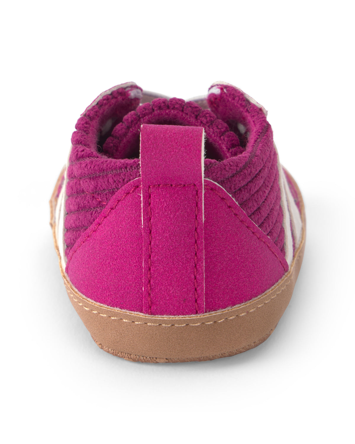 Zapatillas a rayas - rosado
